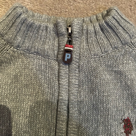 POLO Wool Baby Zip-Up - Picture 2 of 3